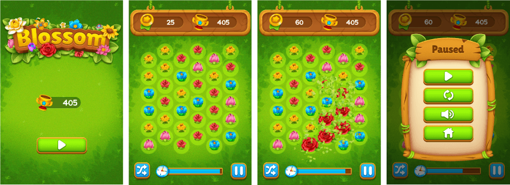 Blossom - HTML5 Game (Phaser 3) - 1