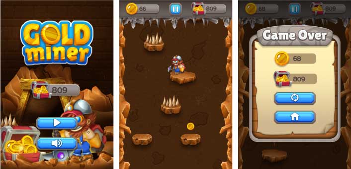 Gold Miner - HTML5 Game (Phaser 3)